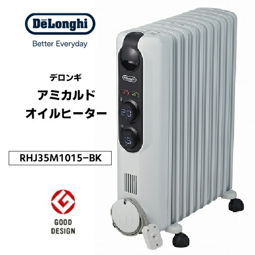 ホーム :: エアコン・季節・空調 :: 暖房器具 :: オイルヒーター :: デロンギ オイルヒーター RHJ35M1015 BK